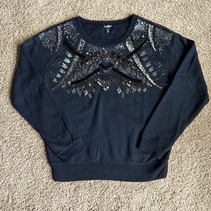 EXPRESS Embellished Sweatshirt
